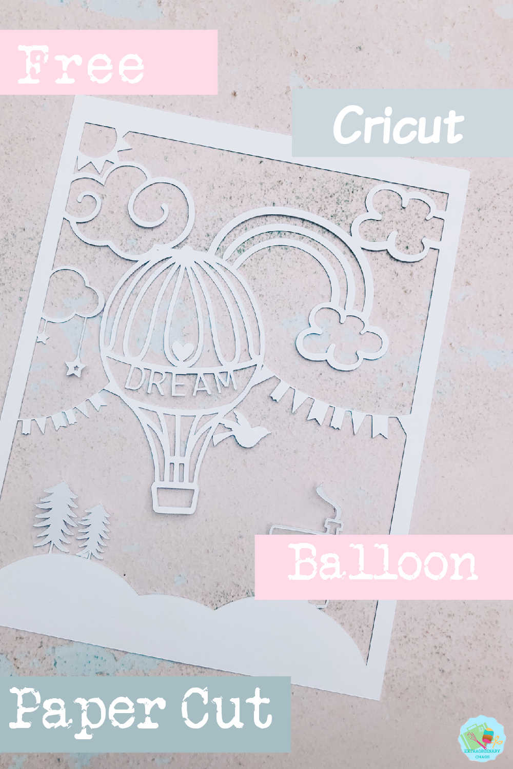 Free Balloon SVG Free file to create personalised artwork for babies rooms