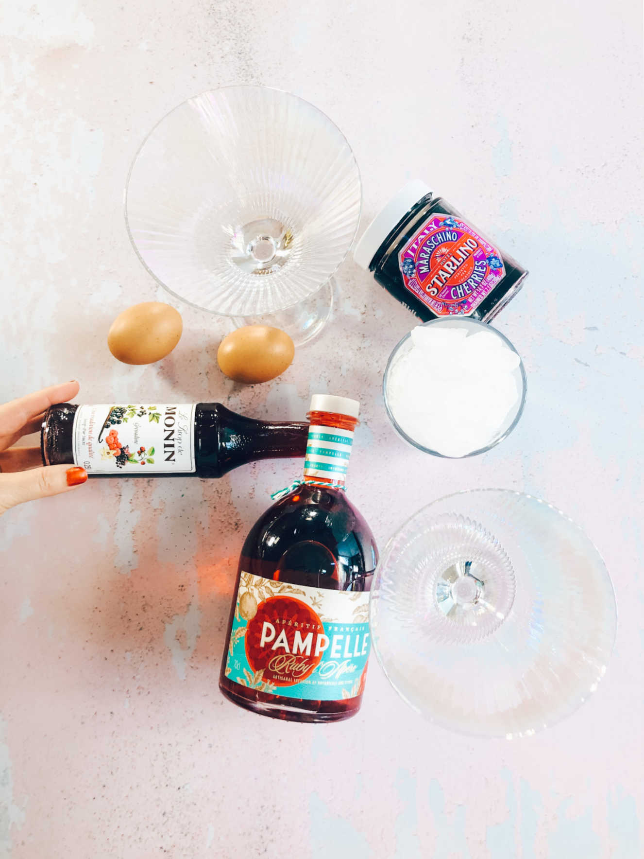 Pampelle Pink Lady Cocktail Recipe