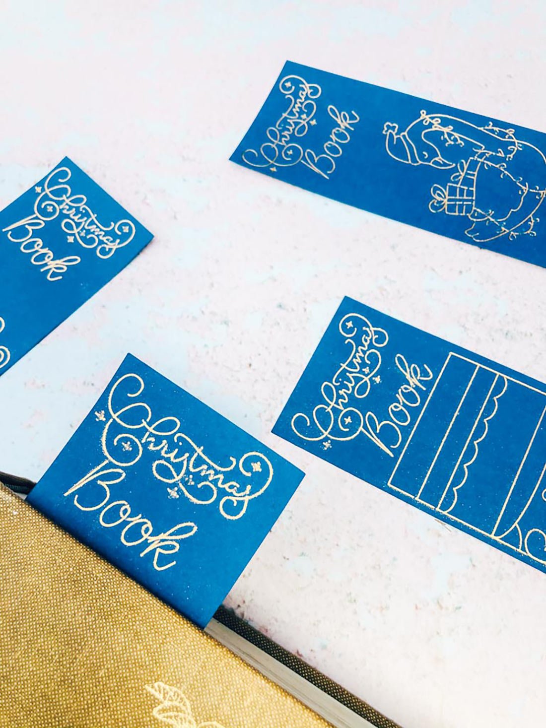 Christmas Bookmarks With Cricut Foiling Tool
