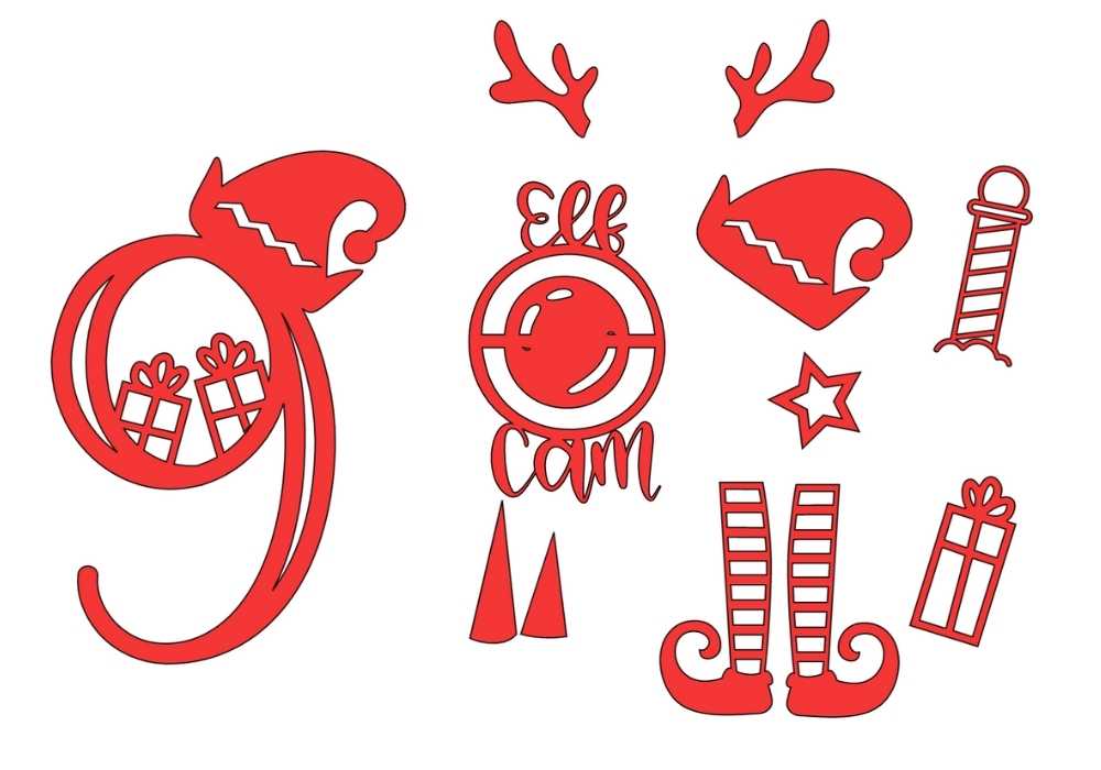Designing your elf SVG alphabet