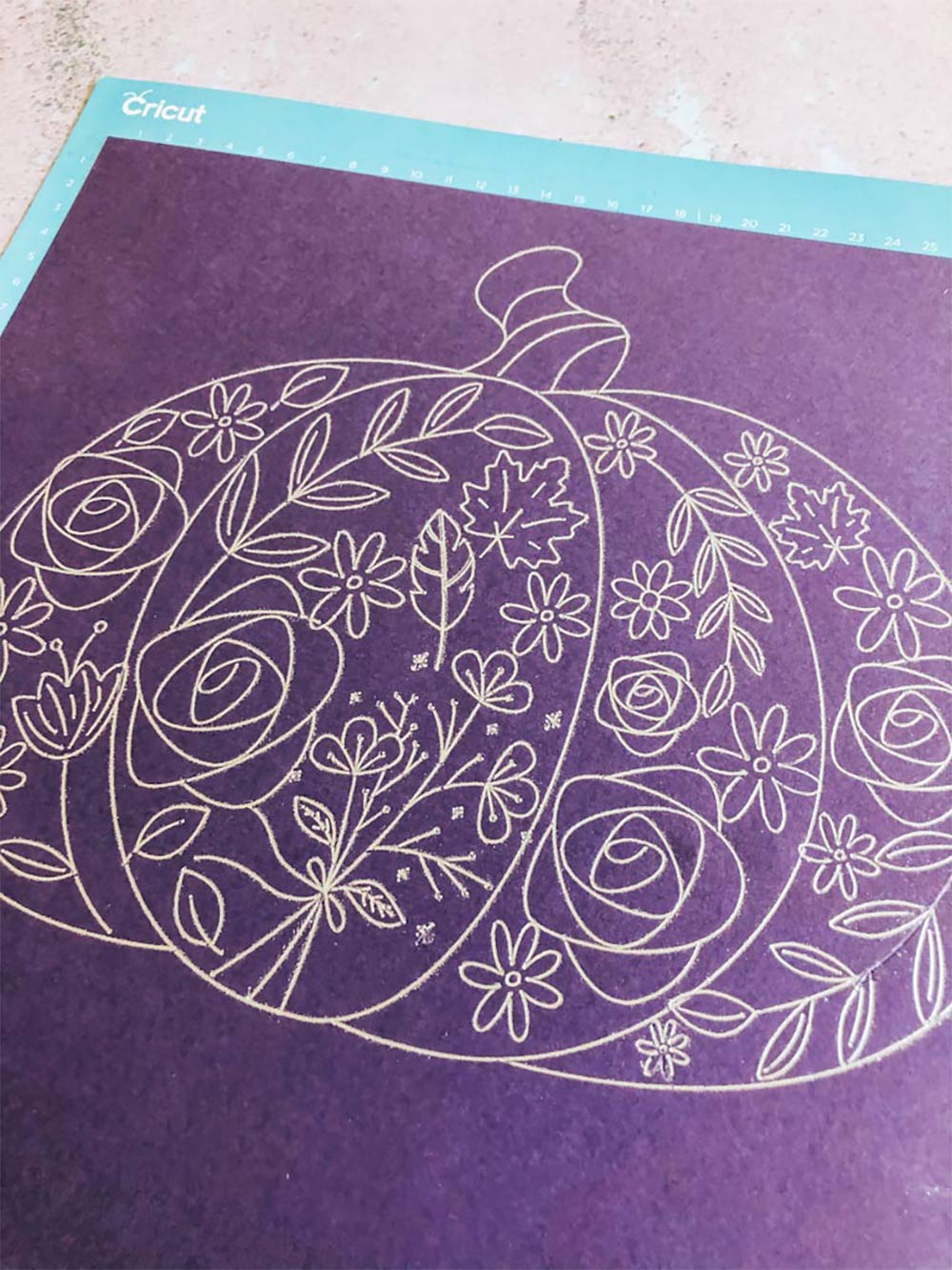 Foil Halloween Pumpkin