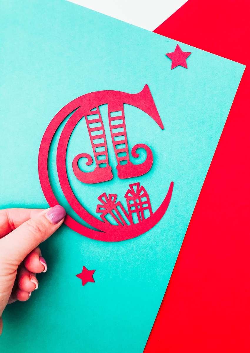 North Pole Themed Alphabet For Cricut Christmas Crafts