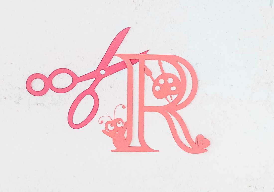 Cricut Craft alphabet