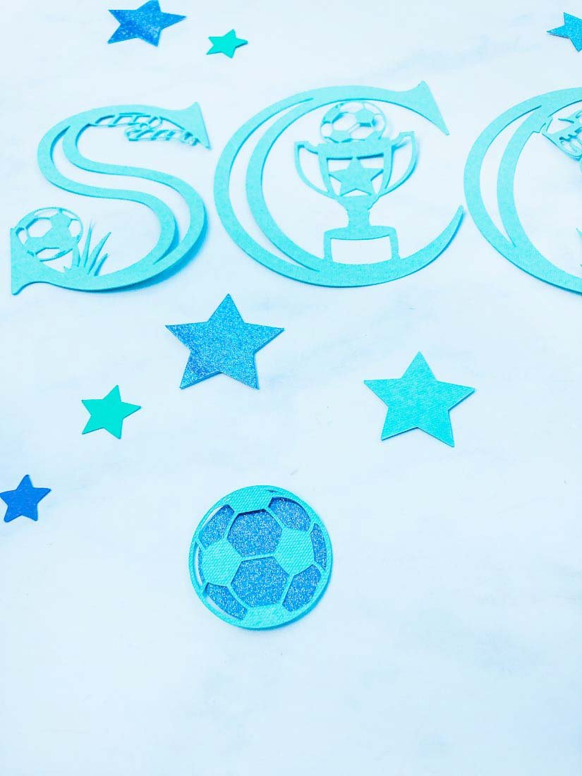 Cricut DIY Football Decor