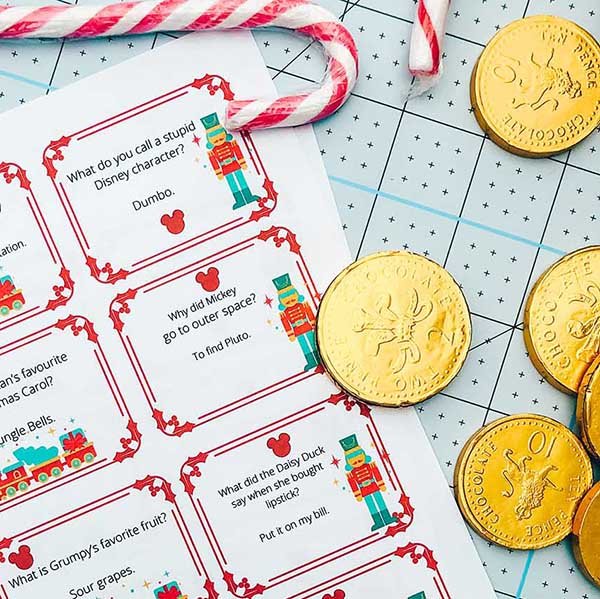 Free Christmas Disney Cracker Jokes