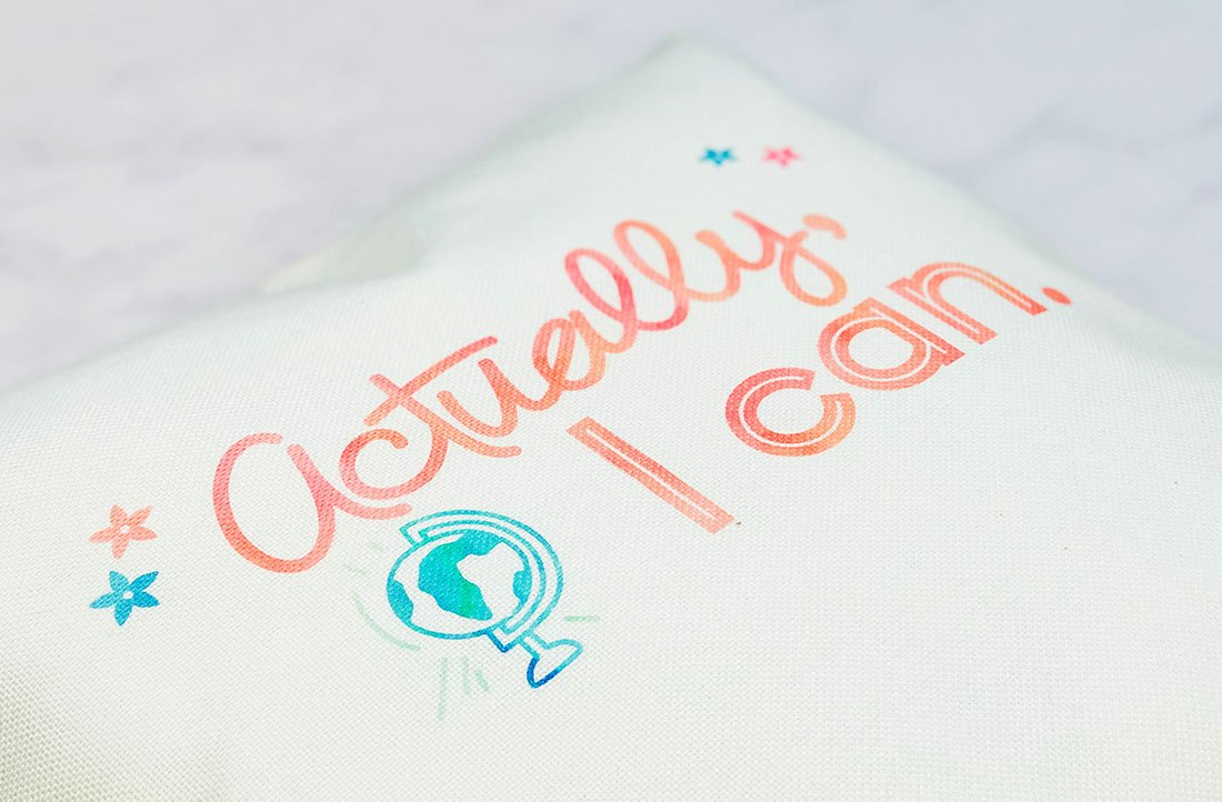 How to make a infusible ink cushion