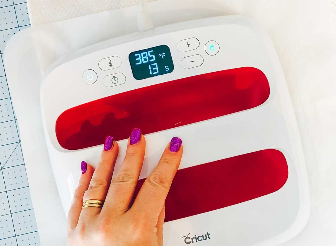Infusible ink christmas cushion