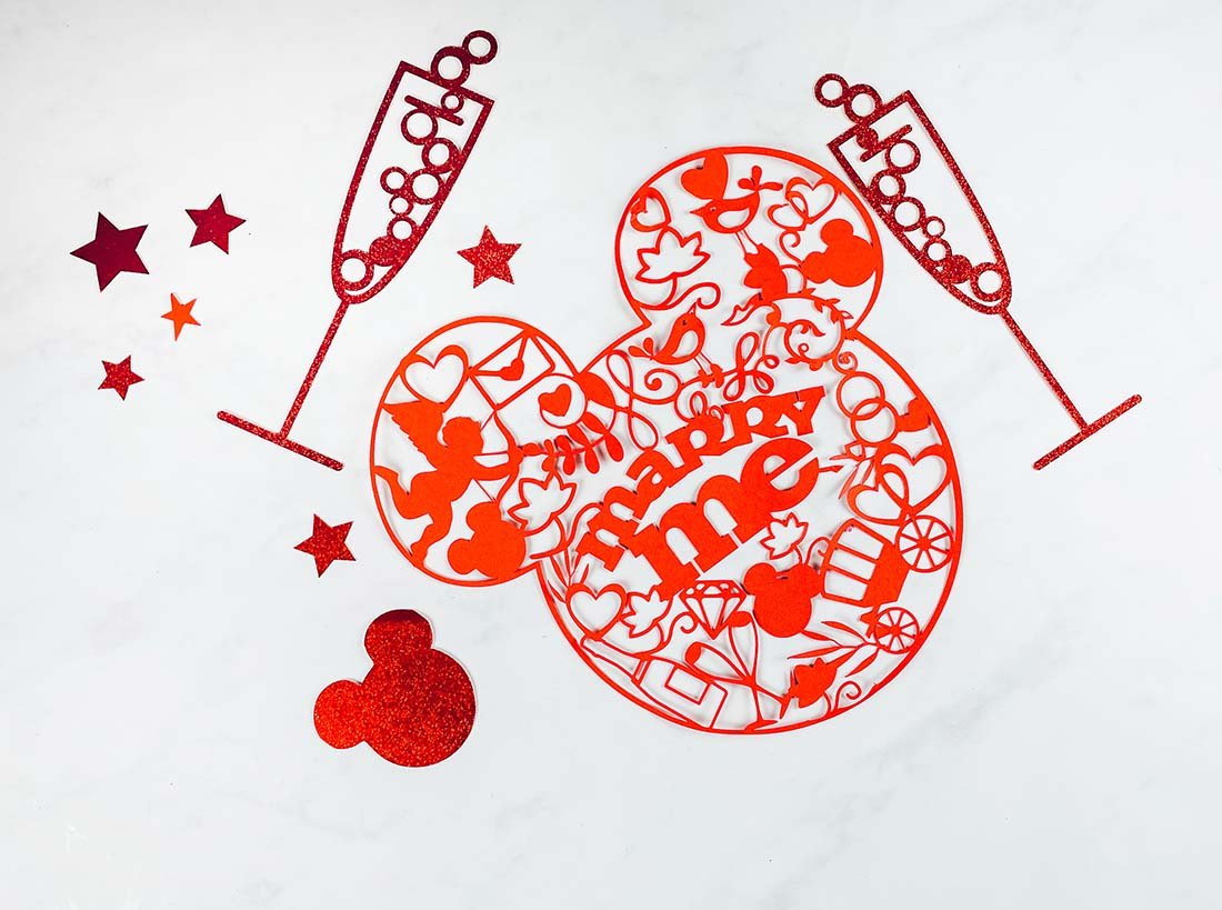 Marry Me Mickey Cut File For Cricut
