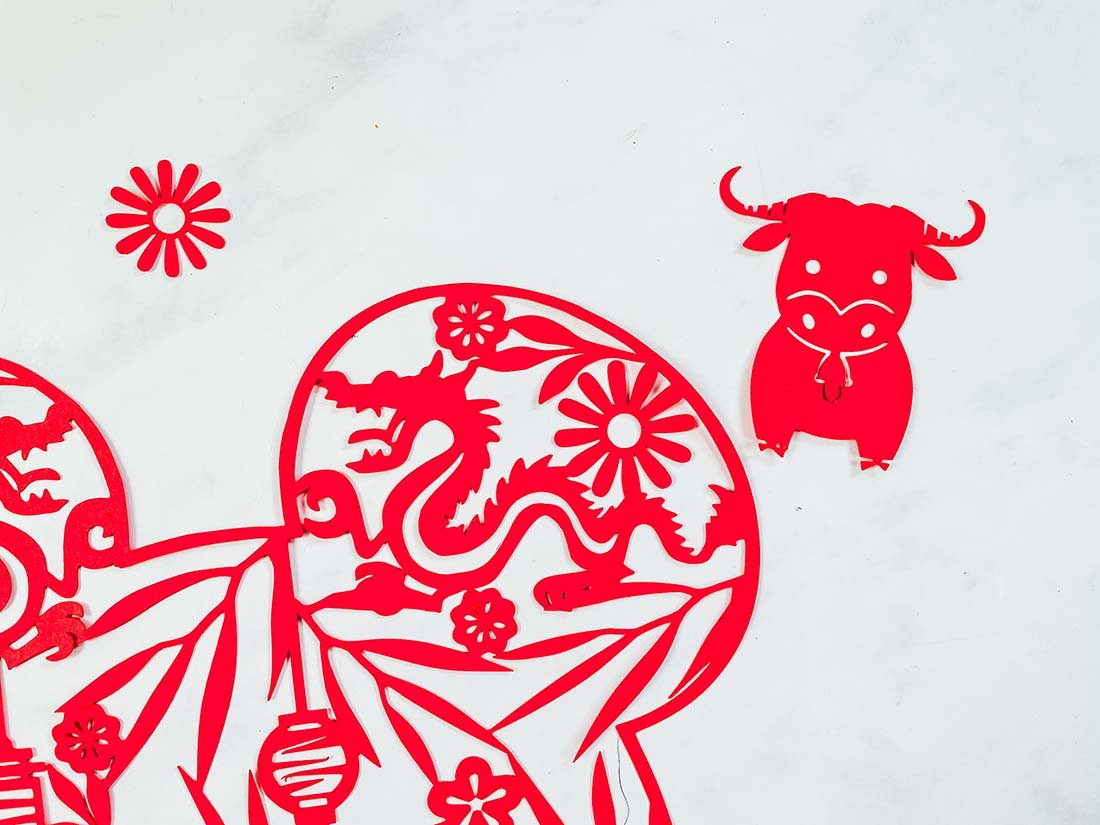 Year of the OX Cut File