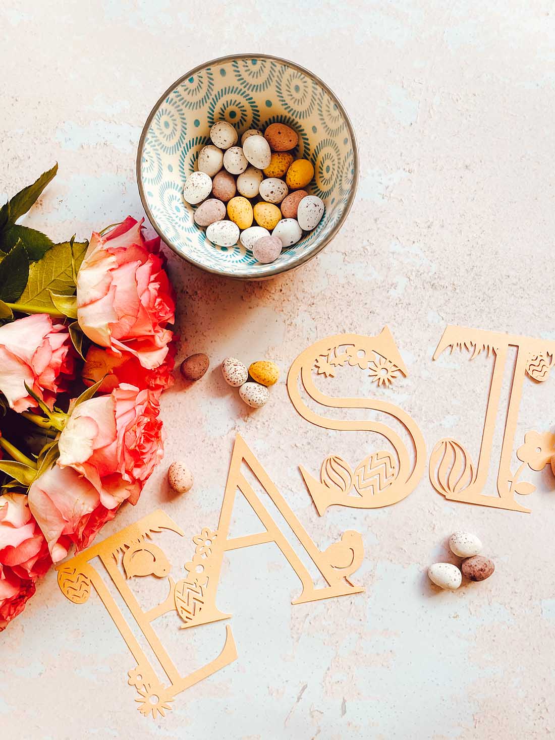 Easter Numbers PNG Files