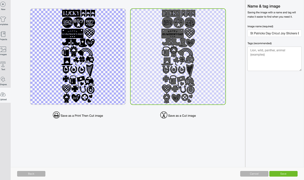 How to add an image to Cricut Design Space