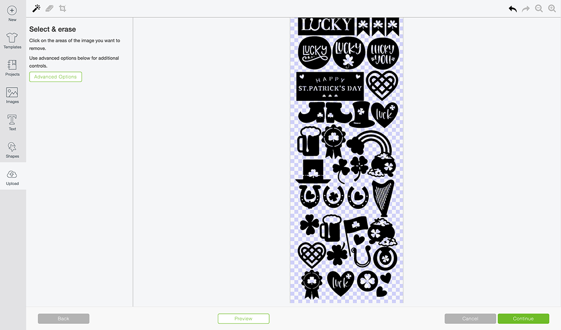 How to add images to Cricut design space