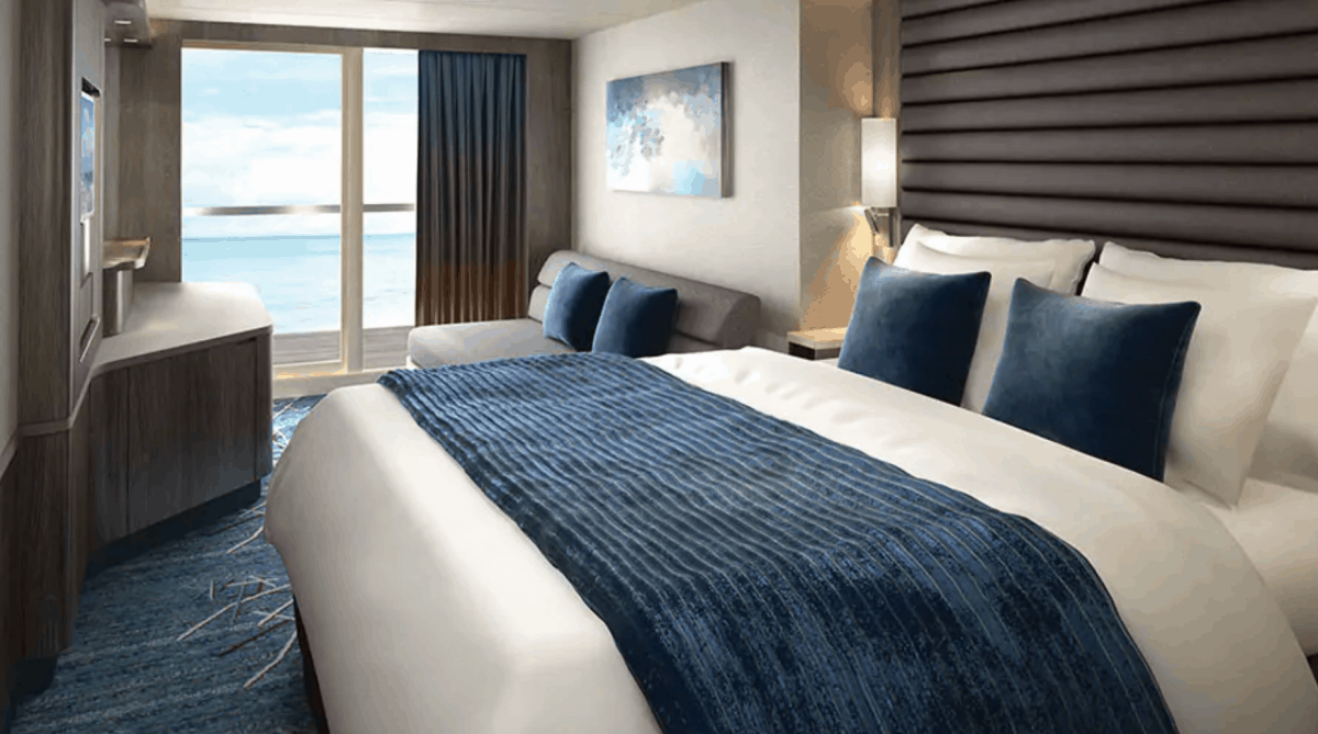The Junior Suite offers a bigger bathroom space