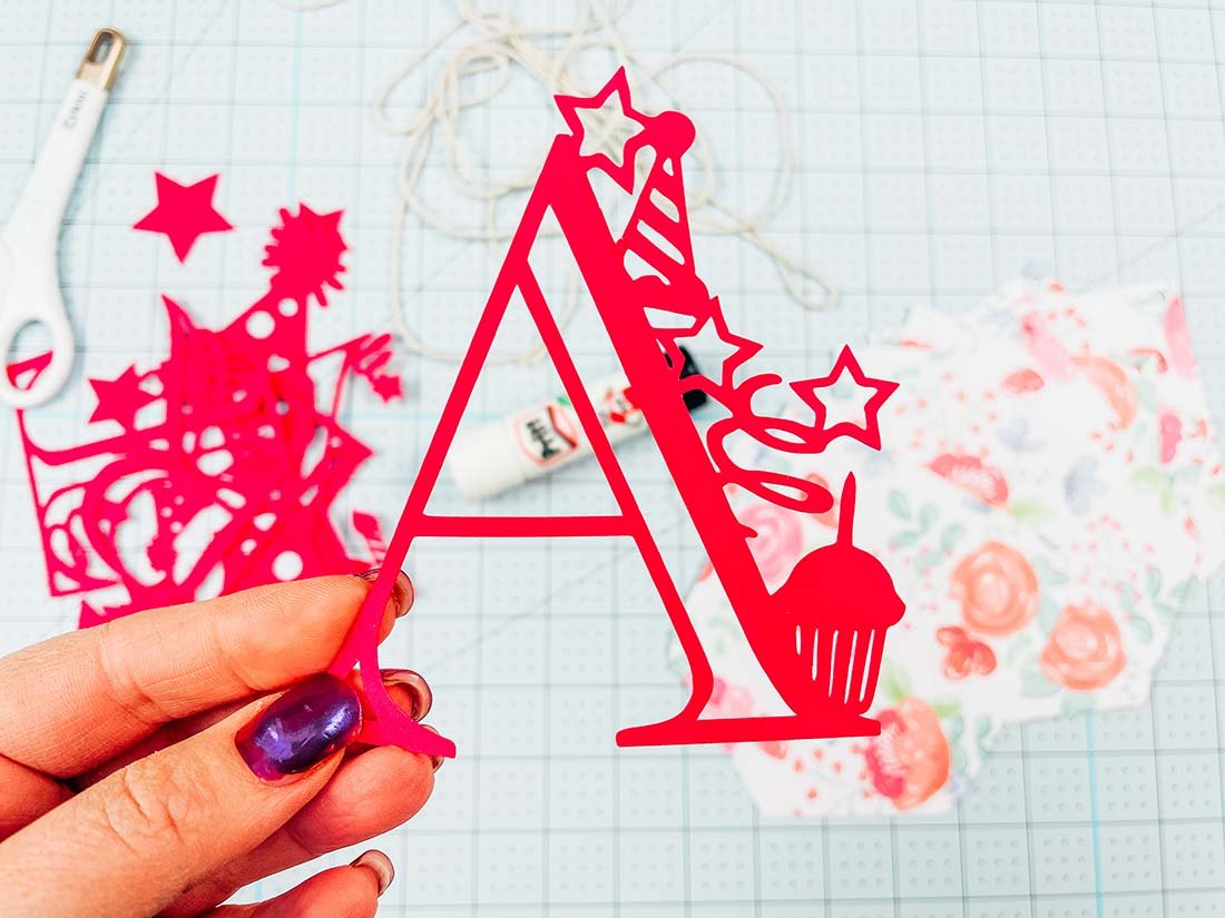 Birthday Alphabet and Numbers for Silhouette