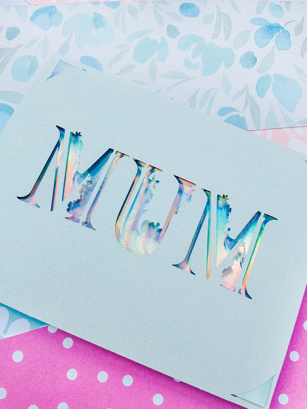 Cricut Joy Mothers Day Card Free SVG PNG Template