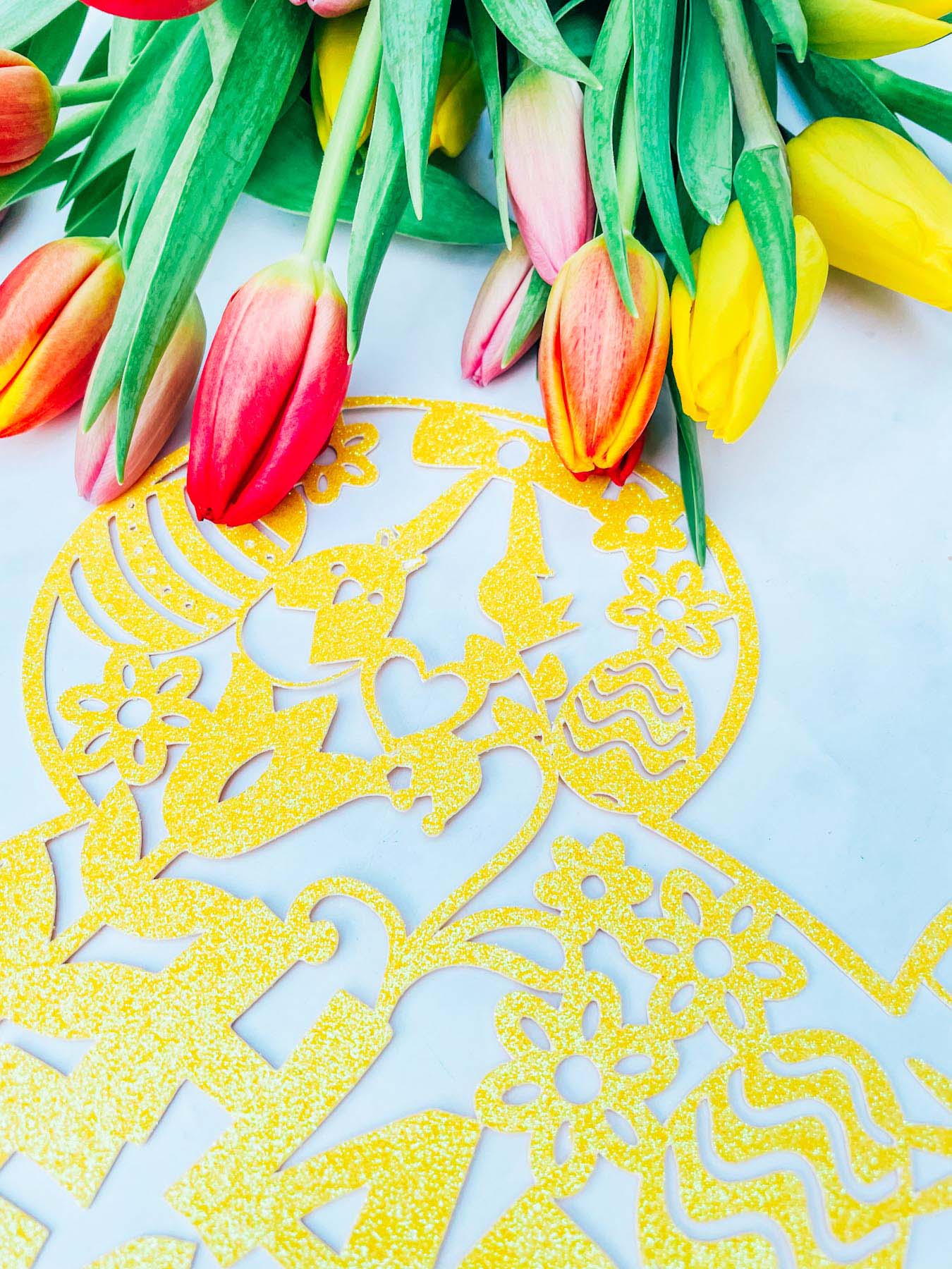 Free Cricut Easter Cut File For Easter Decorations