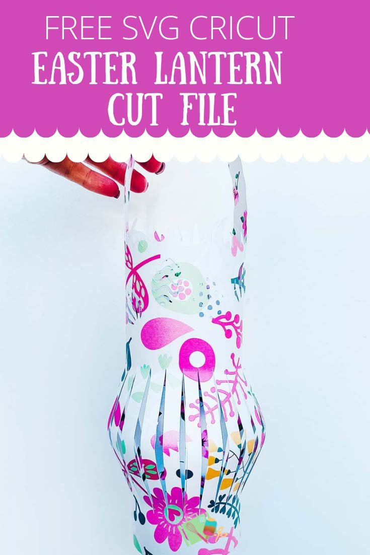 Free svg Cricut Easter Lantern Cut File Download