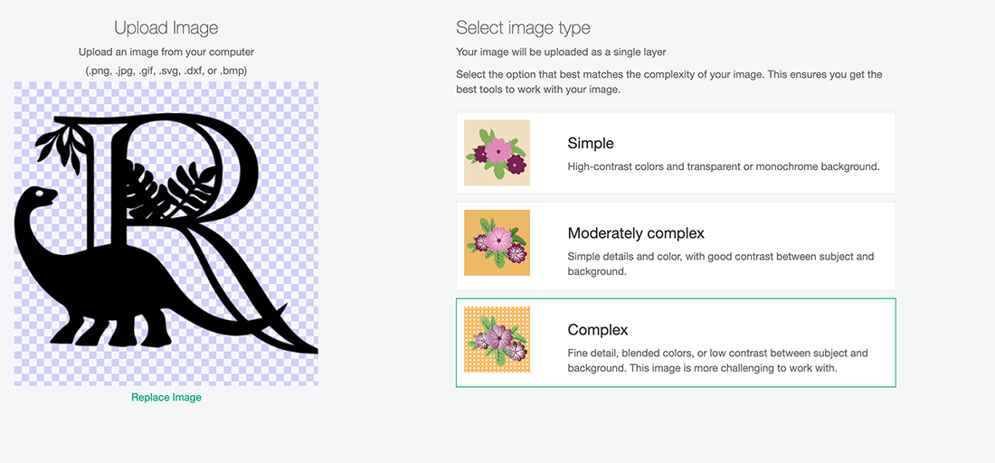 How to upload to design space