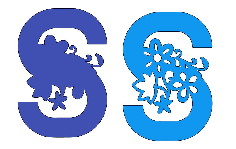 Back file for an alphabet layer