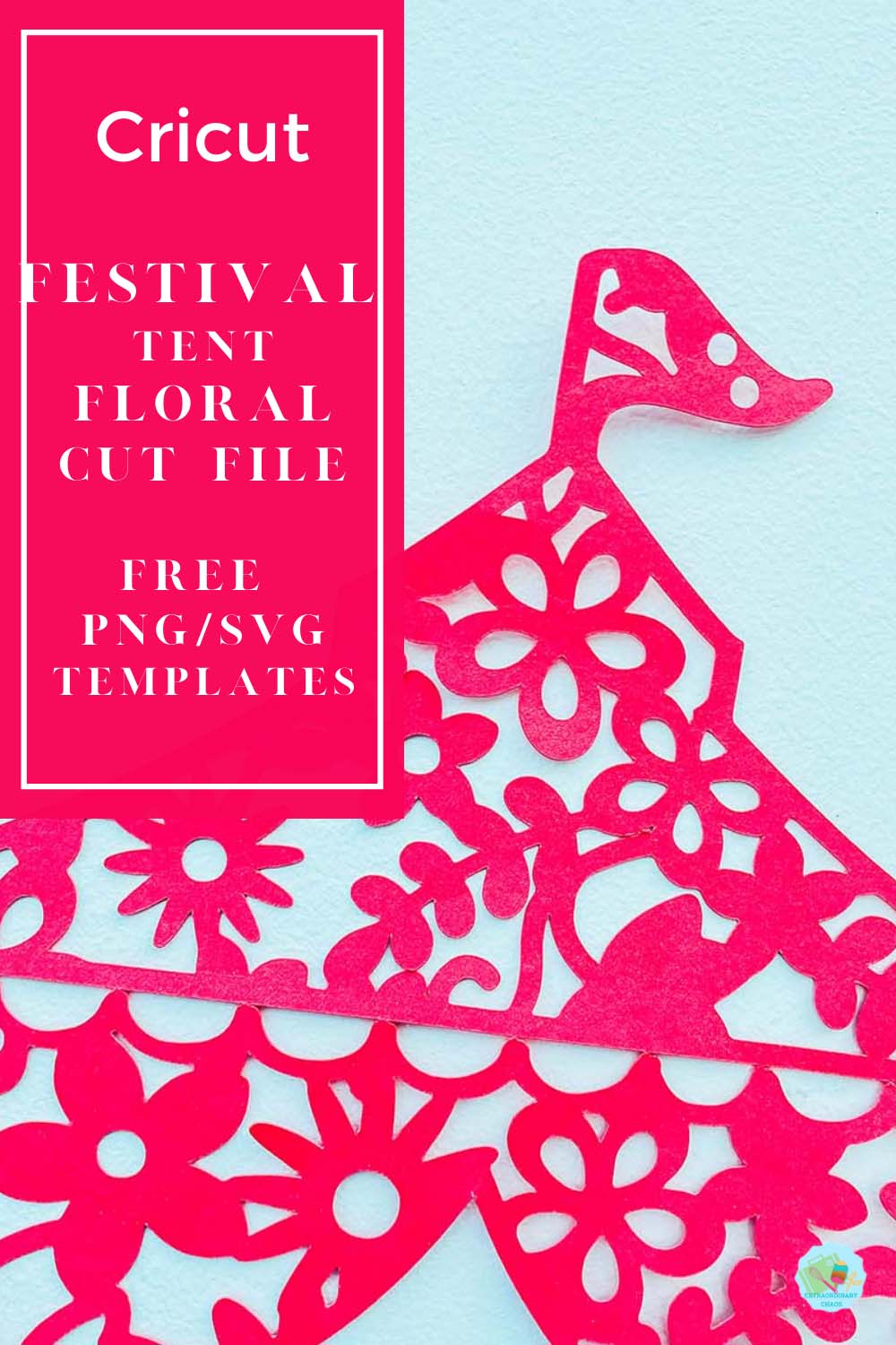 Free Festival themed Free cut file for scrapbooking