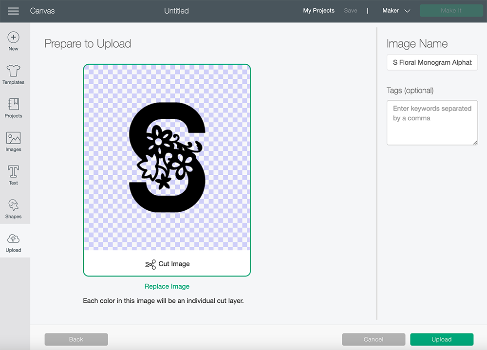 How to add svg files Cricut design space