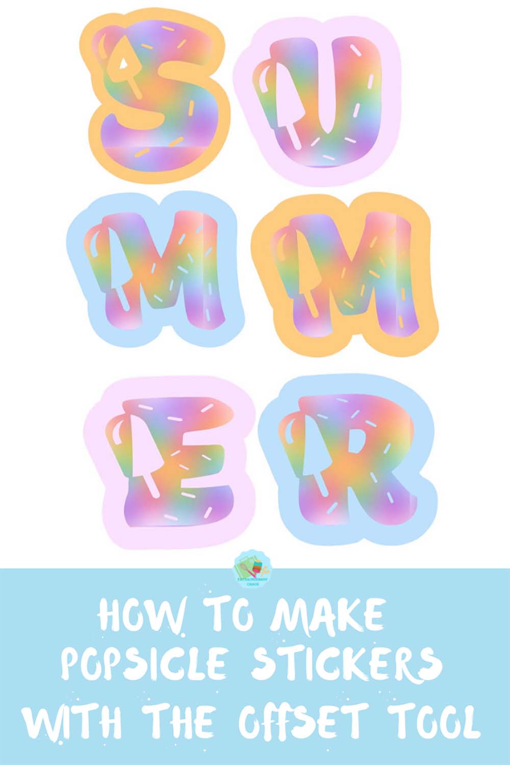 How to make Cricut popsicle stickers with the offset tool-5