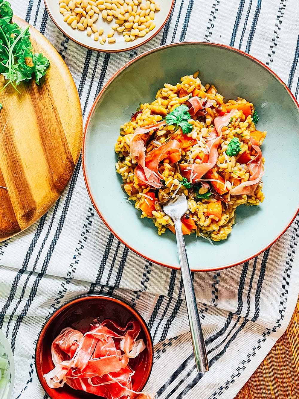 Simply cook butternut squash risotto