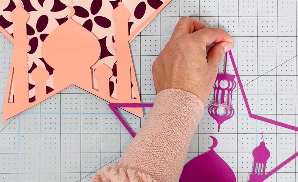 Cricut Eid Mandala