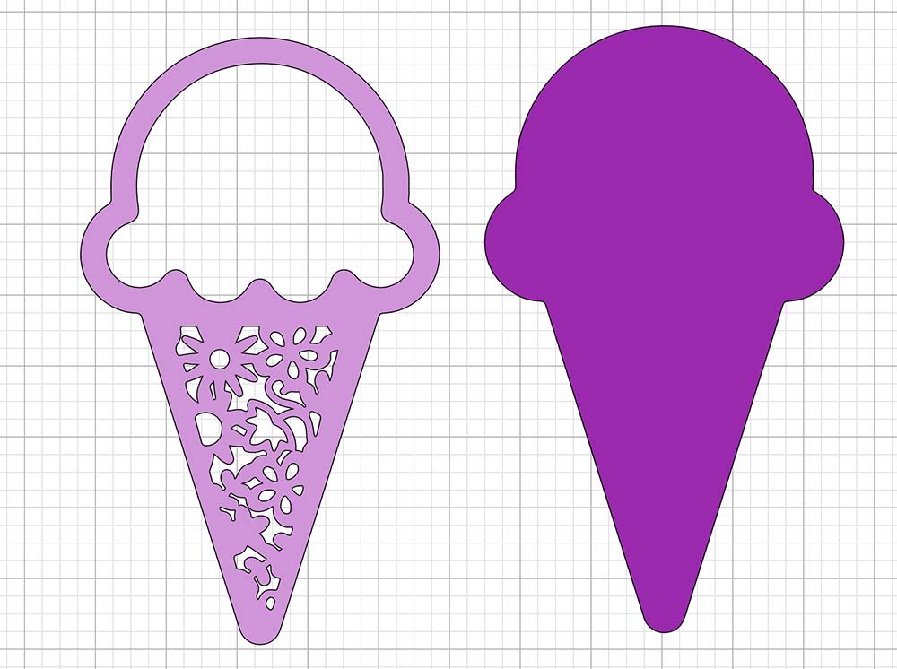 How to create a back file in Cricut