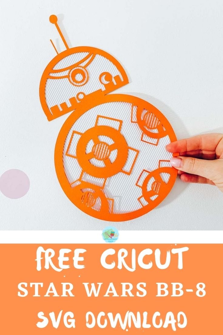 Free Cricut Star Wars BB-8 SVG Cut File