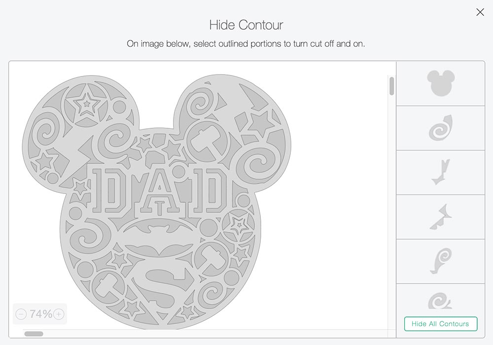 How to make a back file in Cricut Design Space