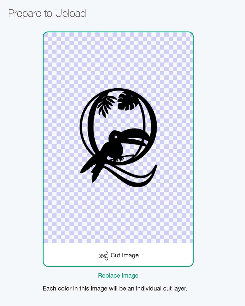 How to upload to Cricut design space