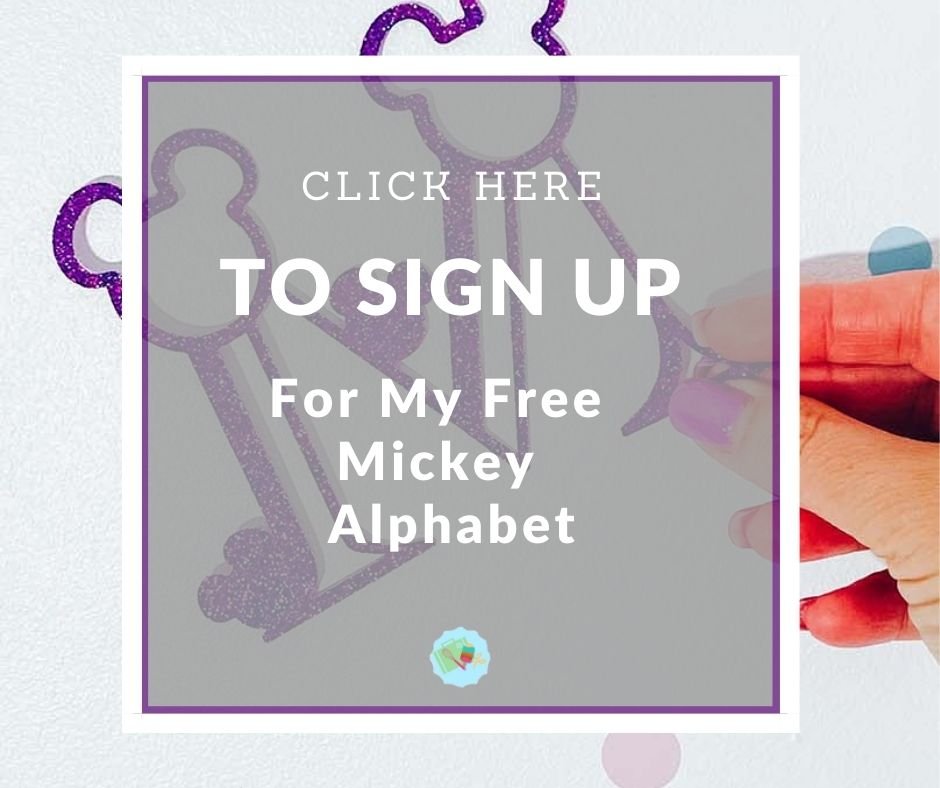 Click here to Sign Up for my Mickey Pride Alphabet