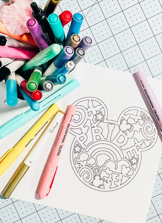 Free Cricut Mickey Pride SVG