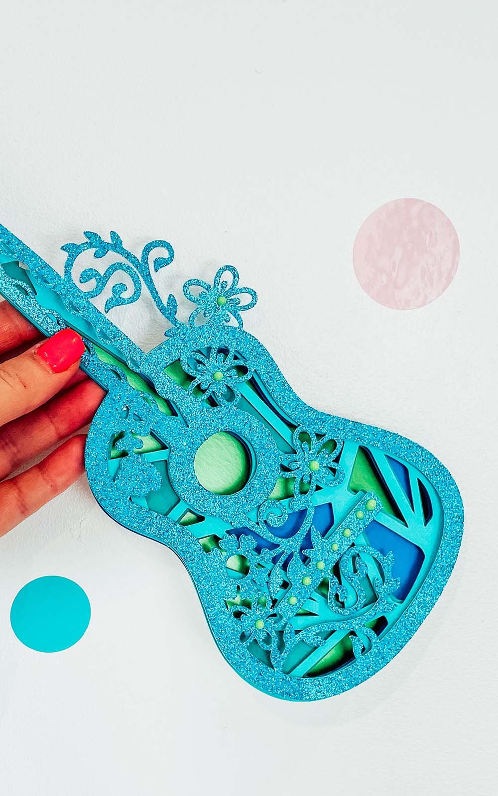 How to use Nuvo Dots On A Craft Project