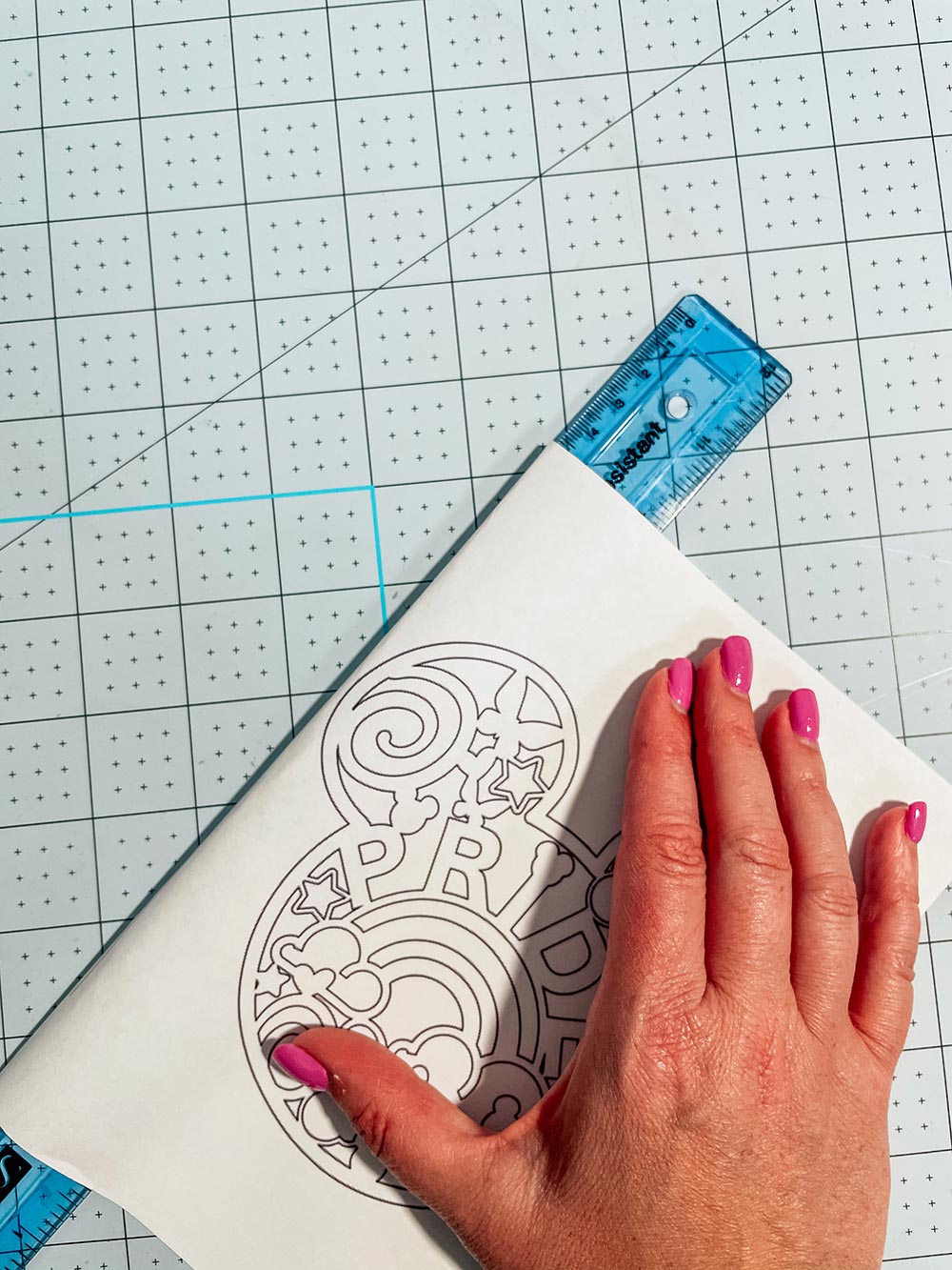 Printing and folding your Mickey Card