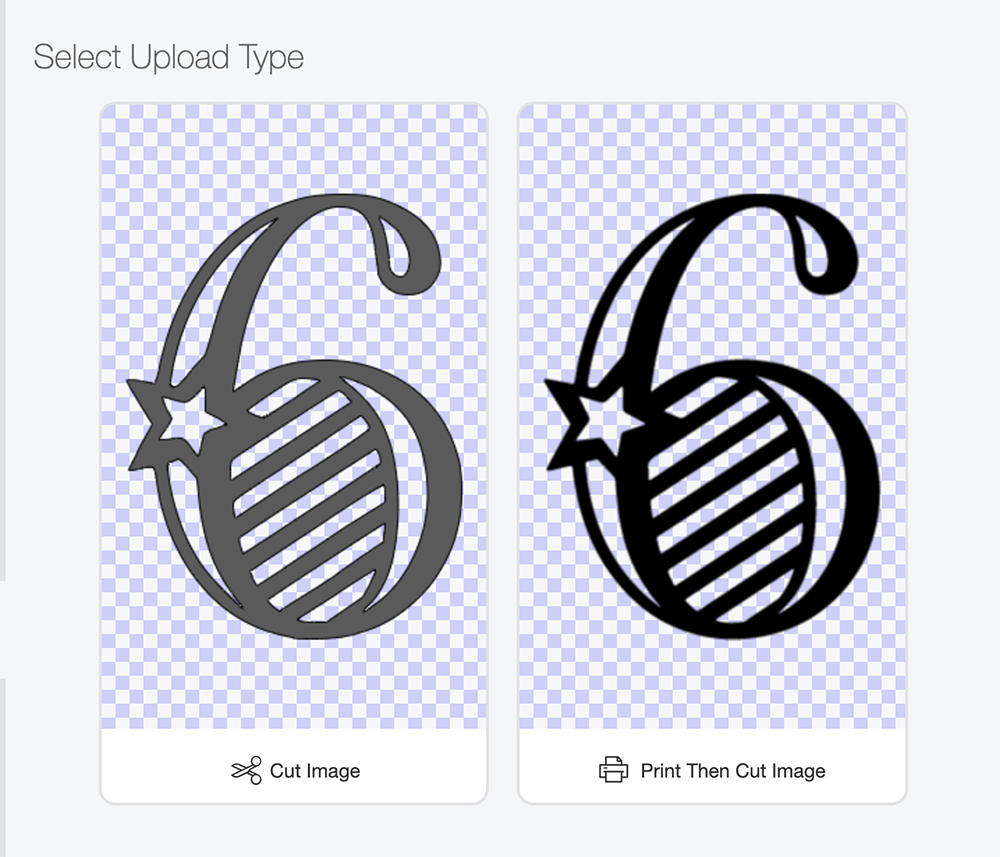 Uploading your Stars and Stripes SVG PNGs to Design Space