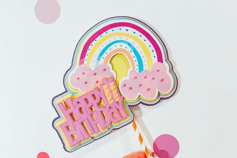 Free Rainbow SVG For Cricut Print and Cut