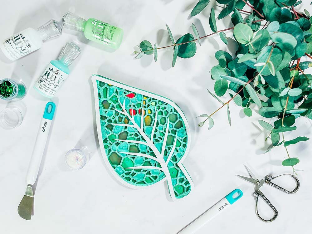 Free Summer leaf svg file
