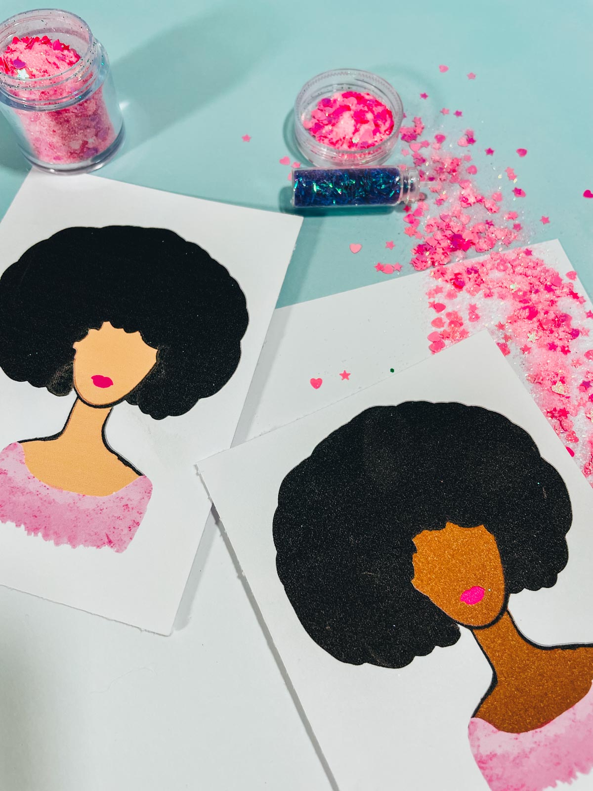 1970s Lady Illustration