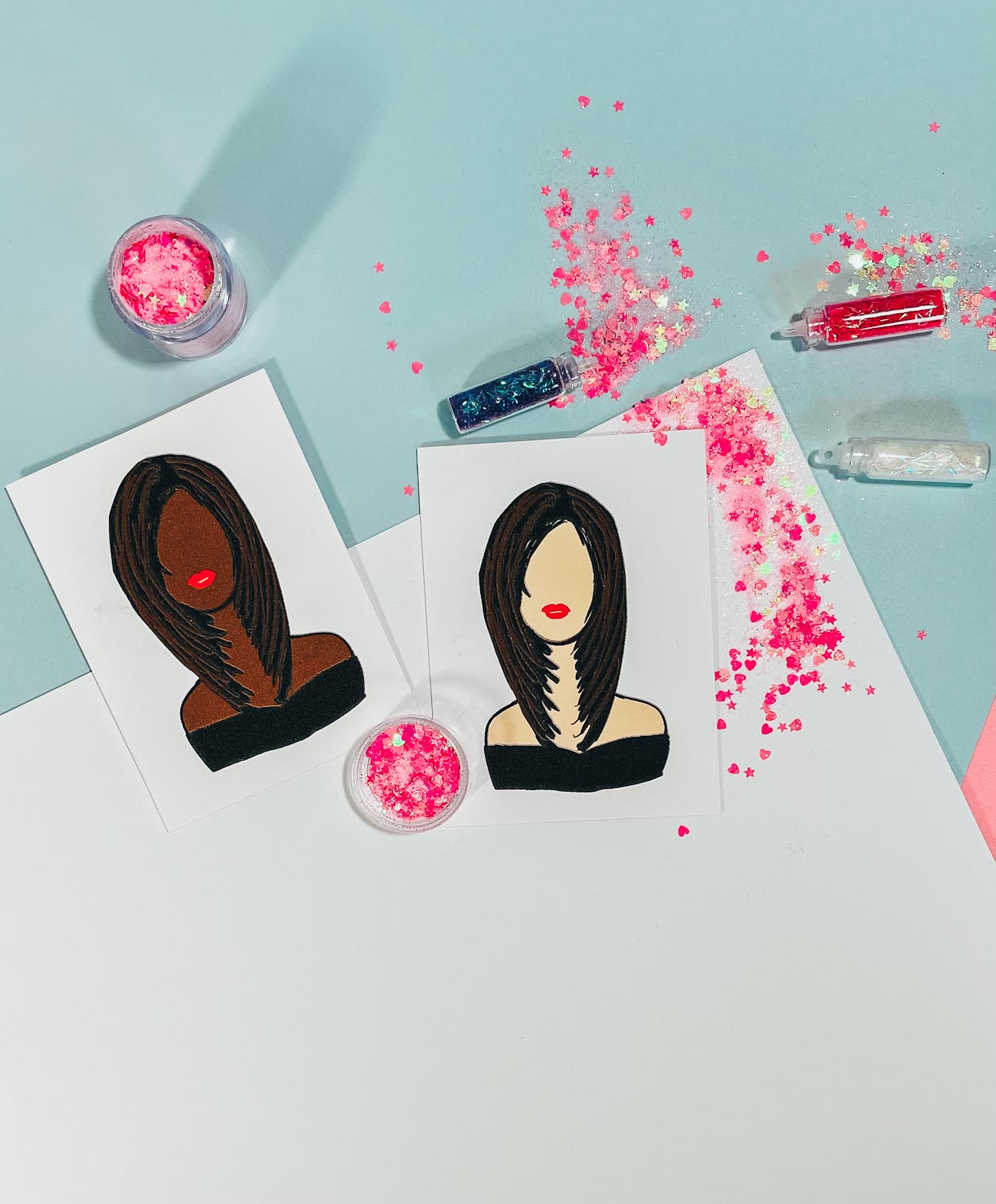 2000s Lady Illustration