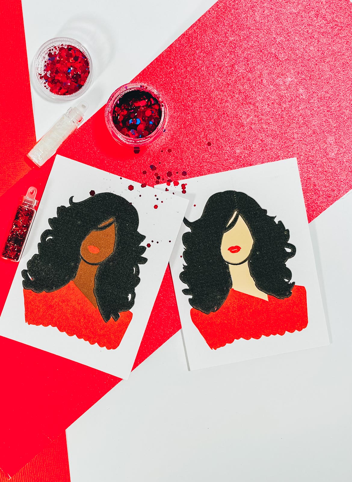 70s Lady Illustration