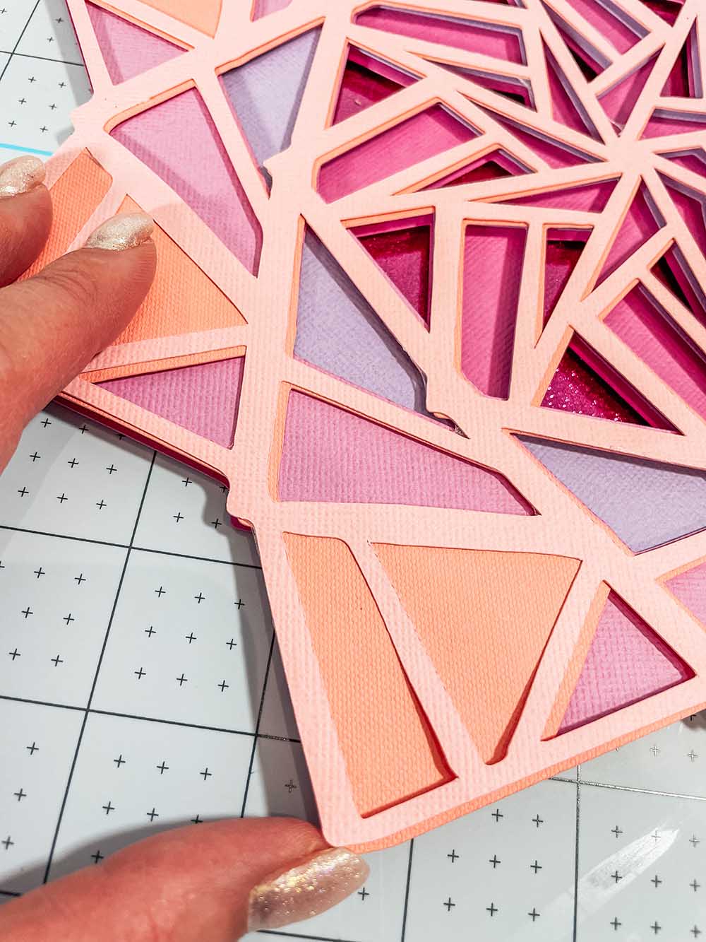 Flower layered cut file