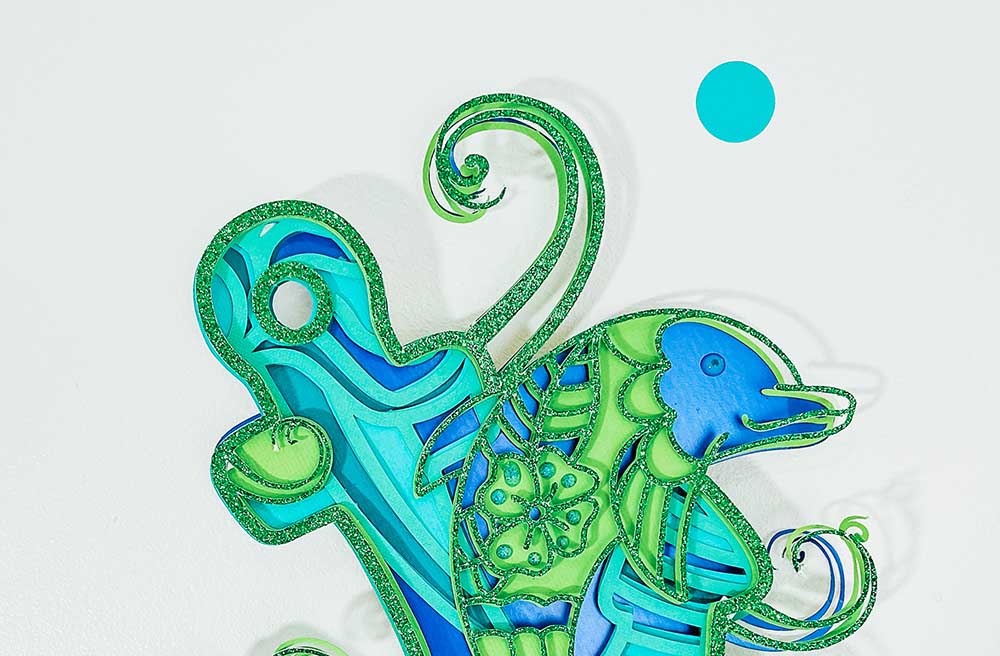 Free Layered Dolphin PNG File