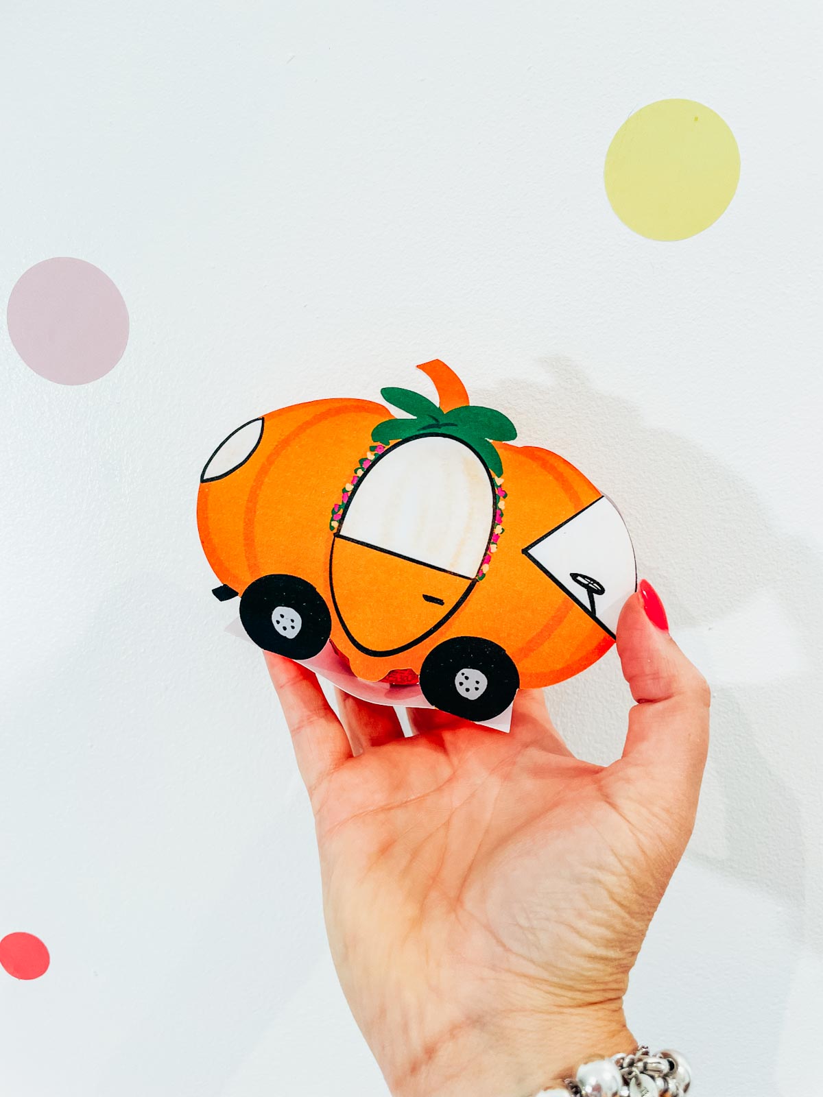 Pumpkin Car PNG