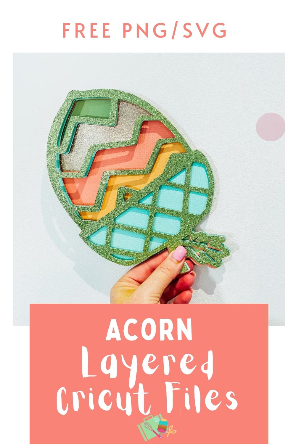 Free PNG SVG Acorn for Cricut Crafting-2