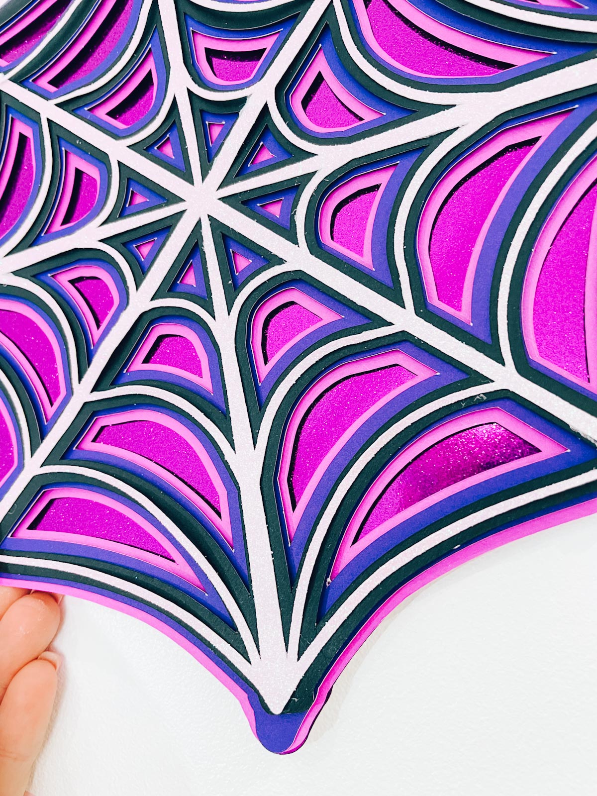Layered Spiders Wed for crating