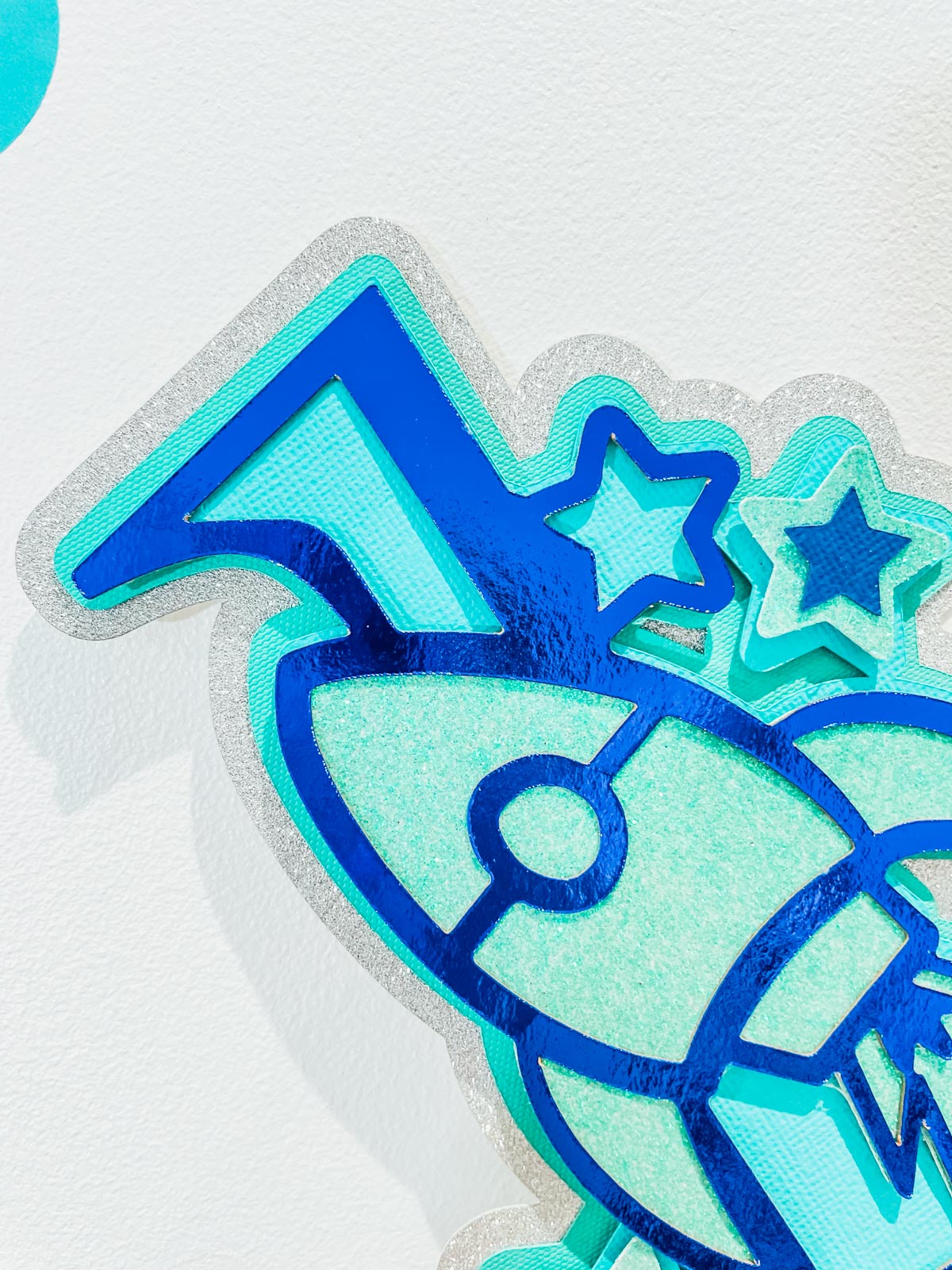 Rocket ship cake topper tutorial and free alphabet