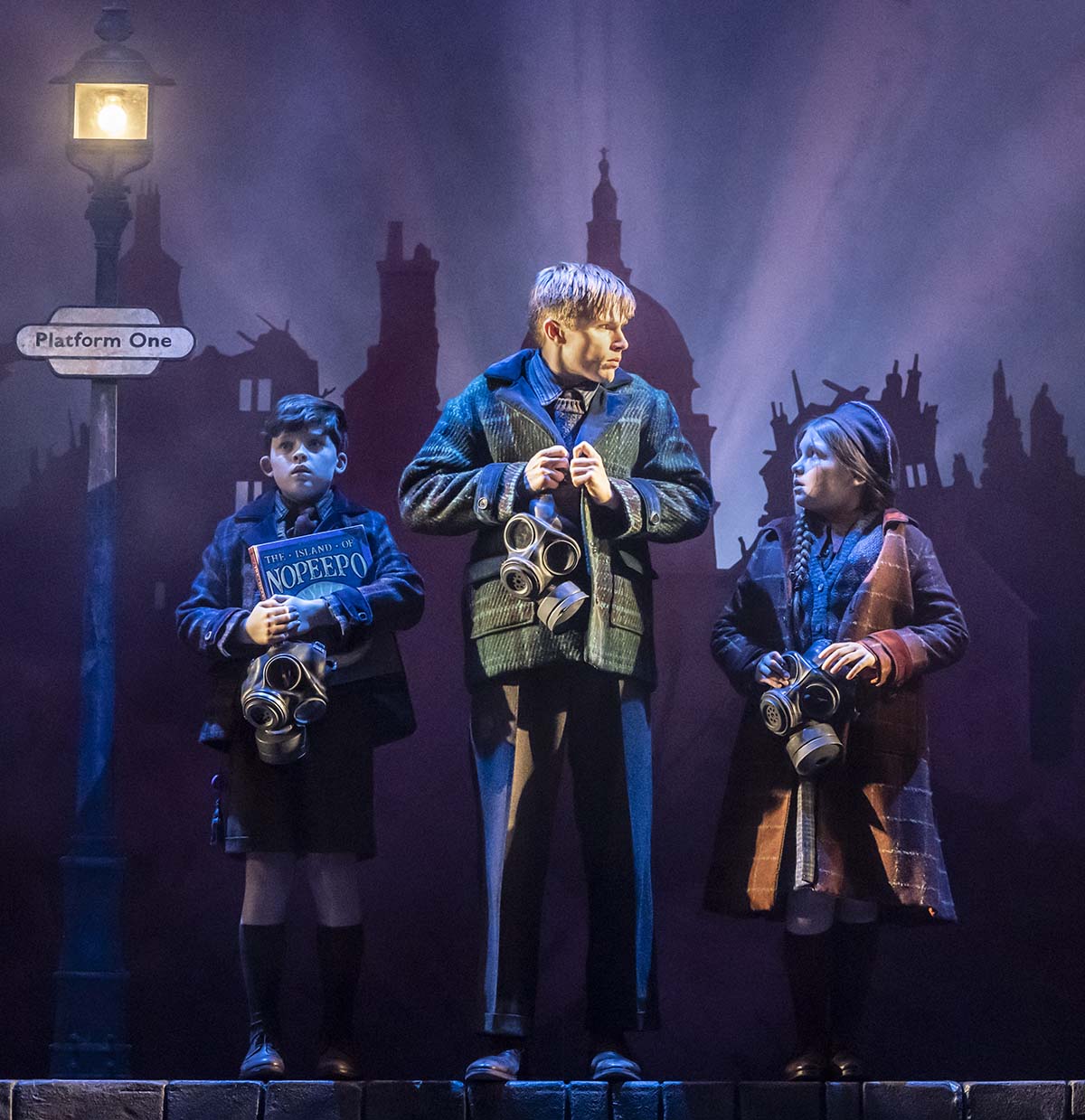 Bedknobs &; Broomsticks. , Directors _ Candice Edmunds and Jamie Harrison, Music - Sherman Brothers, Director/Set & Illusion Design - Jamie Harrison, Costume Design- Gabriella Slade, Choreographer / Movement Director- Neil Bettles, Lighting Design- Simon Wilkinson, Theatre Royal, Newcastle, 2021, Credit: Johan Persson/