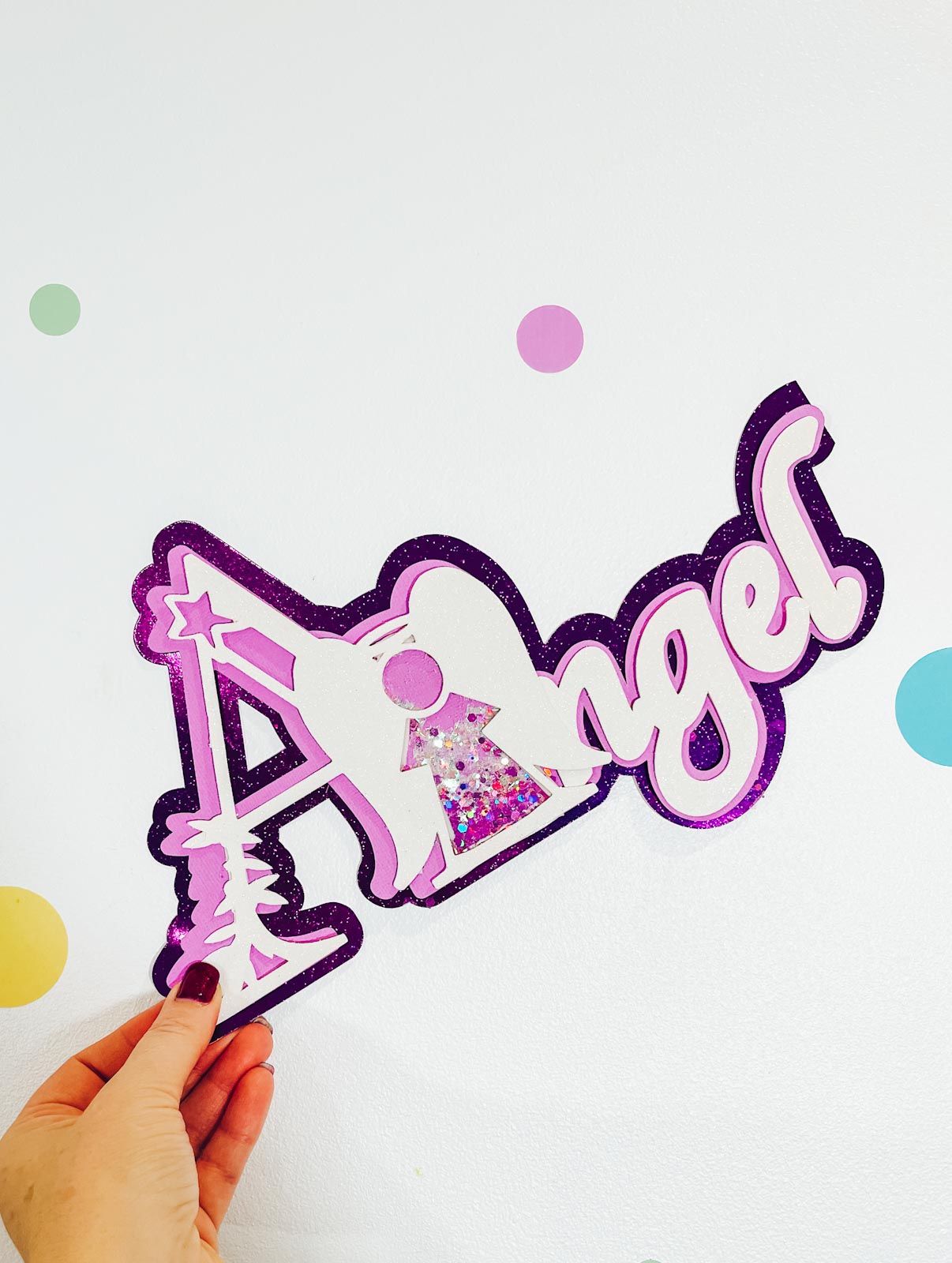 Angel Shaker Tutorial For Cricut